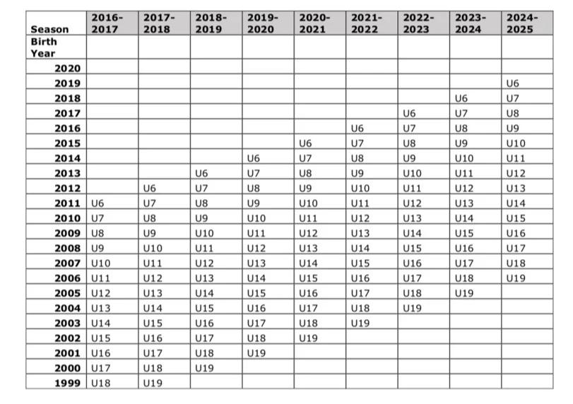 Age Group Chart